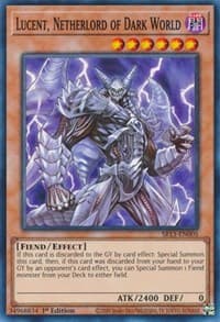 Lucent, Netherlord of Dark World - Structure Deck: Dark World - YuGiOh card