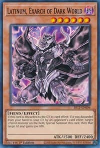 Latinum, Exarch of Dark World - Structure Deck: Dark World - YuGiOh card