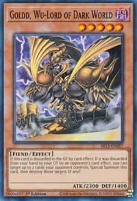Goldd, Wu-Lord of Dark World - Structure Deck: Dark World - YuGiOh card