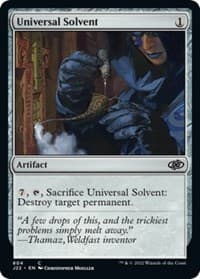 Universal Solvent - Jumpstart 2022 - Magic: The Gathering card