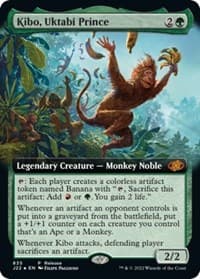 Kibo, Uktabi Prince (Extended Art) - Launch Party & Release Event Promos - Magic: The Gathering card