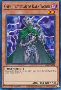 Gren, Tactician of Dark World - Structure Deck: Dark World - YuGiOh card