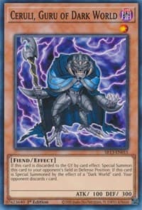 Ceruli, Guru of Dark World - Structure Deck: Dark World - YuGiOh card
