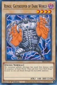 Renge, Gatekeeper of Dark World - Structure Deck: Dark World - YuGiOh card