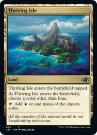 Thriving Isle - Jumpstart 2022 - Magic: The Gathering card