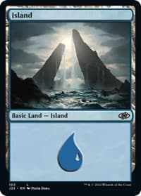 Island (103) - Jumpstart 2022 - Magic: The Gathering card