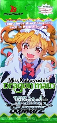 Miss Kobayashi's Dragon Maid Booster Pack - Miss Kobayashi's Dragon Maid - Weiss Schwarz card