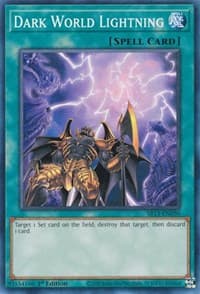 Dark World Lightning - Structure Deck: Dark World - YuGiOh card