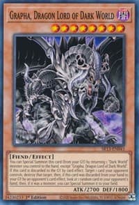 Grapha, Dragon Lord of Dark World - Structure Deck: Dark World - YuGiOh card