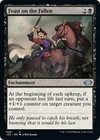 Feast on the Fallen - Jumpstart 2022 - Magic: The Gathering card