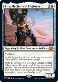 Lita, Mechanical Engineer - Jumpstart 2022 - Magic: The Gathering card