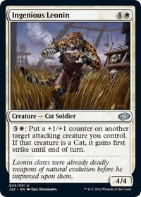 Ingenious Leonin - Jumpstart 2022 - Magic: The Gathering card