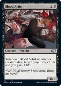 Blood Artist - Jumpstart 2022 - Magic: The Gathering card