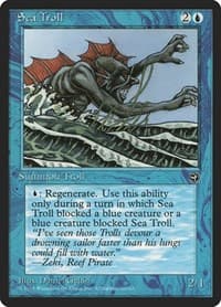 Sea Troll - Homelands - Magic: The Gathering card
