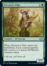 Dwynen's Elite - Jumpstart 2022 - Magic: The Gathering card