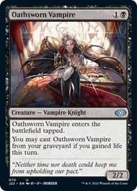 Oathsworn Vampire - Jumpstart 2022 - Magic: The Gathering card