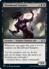Bloodbond Vampire - Jumpstart 2022 - Magic: The Gathering card