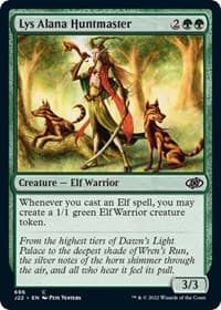 Lys Alana Huntmaster - Jumpstart 2022 - Magic: The Gathering card