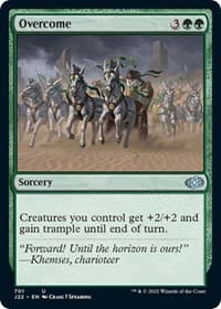 Overcome - Jumpstart 2022 - Magic: The Gathering card