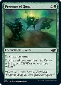 Presence of Gond - Jumpstart 2022 - Magic: The Gathering card