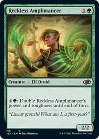 Reckless Amplimancer - Jumpstart 2022 - Magic: The Gathering card
