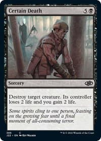 Certain Death - Jumpstart 2022 - Magic: The Gathering card