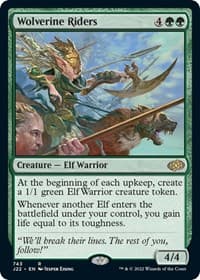 Wolverine Riders - Jumpstart 2022 - Magic: The Gathering card