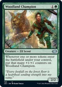 Woodland Champion - Jumpstart 2022 - Magic: The Gathering card