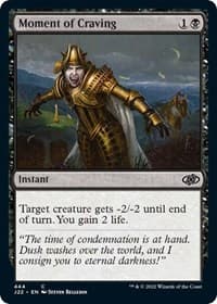 Moment of Craving - Jumpstart 2022 - Magic: The Gathering card