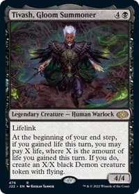 Tivash, Gloom Summoner - Jumpstart 2022 - Magic: The Gathering card