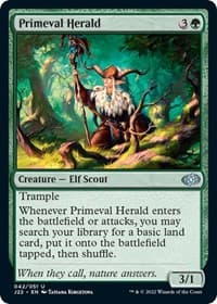 Primeval Herald - Jumpstart 2022 - Magic: The Gathering card