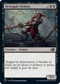 Renegade Demon - Jumpstart 2022 - Magic: The Gathering card