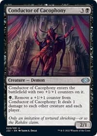Conductor of Cacophony - Jumpstart 2022 - Magic: The Gathering card