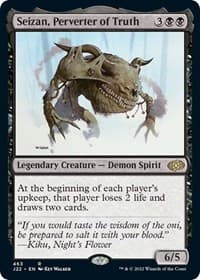 Seizan, Perverter of Truth - Jumpstart 2022 - Magic: The Gathering card