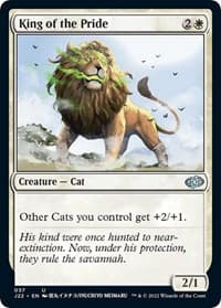 King of the Pride - Jumpstart 2022 - Magic: The Gathering card