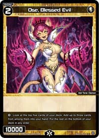Ose, Blessed Evil - Welcome Back Diva -selector- - WIXOSS card