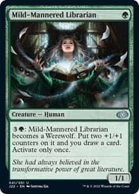 Mild-Mannered Librarian - Jumpstart 2022 - Magic: The Gathering card