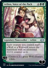 Arlinn, Voice of the Pack - Jumpstart 2022 - Magic: The Gathering card