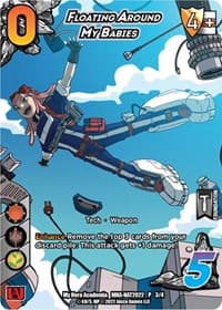 Floating Around My Babies (Pro Hero Nationals 2022) - UniVersus: My Hero Academia Promo Cards - UniVersus card