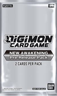 New Awakening Pre-Release Pack - New Awakening Pre-Release Cards - Digimon Card Game card