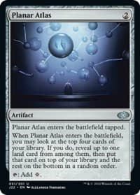 Planar Atlas - Jumpstart 2022 - Magic: The Gathering card