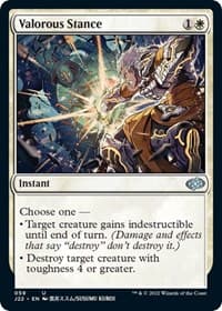 Valorous Stance (059) - Jumpstart 2022 - Magic: The Gathering card