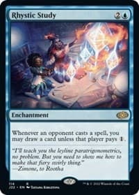 Rhystic Study - Jumpstart 2022 - Magic: The Gathering card