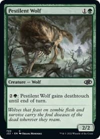 Pestilent Wolf - Jumpstart 2022 - Magic: The Gathering card