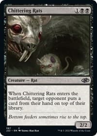 Chittering Rats - Jumpstart 2022 - Magic: The Gathering card