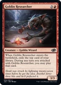Goblin Researcher - Jumpstart 2022 - Magic: The Gathering card