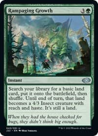 Rampaging Growth - Jumpstart 2022 - Magic: The Gathering card