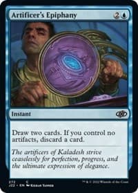 Artificer's Epiphany - Jumpstart 2022 - Magic: The Gathering card