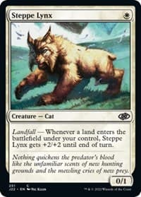 Steppe Lynx - Jumpstart 2022 - Magic: The Gathering card