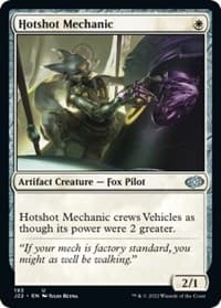 Hotshot Mechanic - Jumpstart 2022 - Magic: The Gathering card